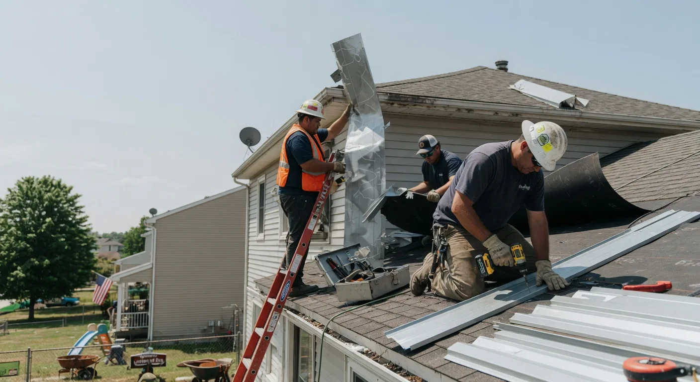 Metal Roof Repair in East Sparta, OH